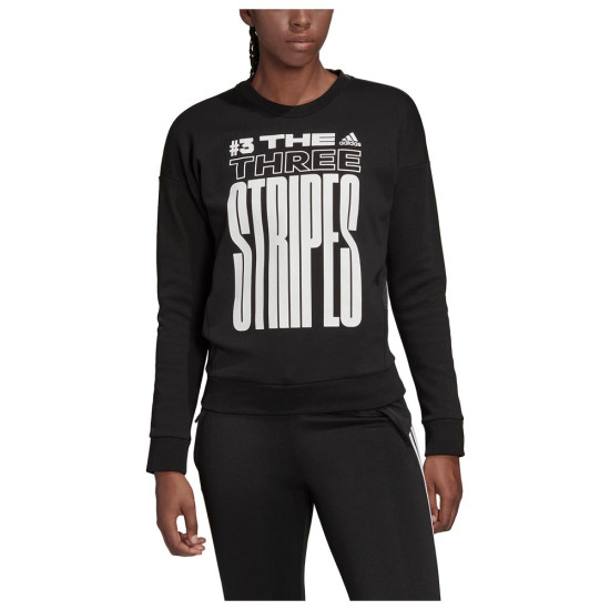 Adidas Γυναικείο φούτερ Must Haves Graphic Sweatshirt